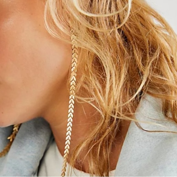 Free People Lights Out Dangle Earrings NWT - Picture 4 of 6